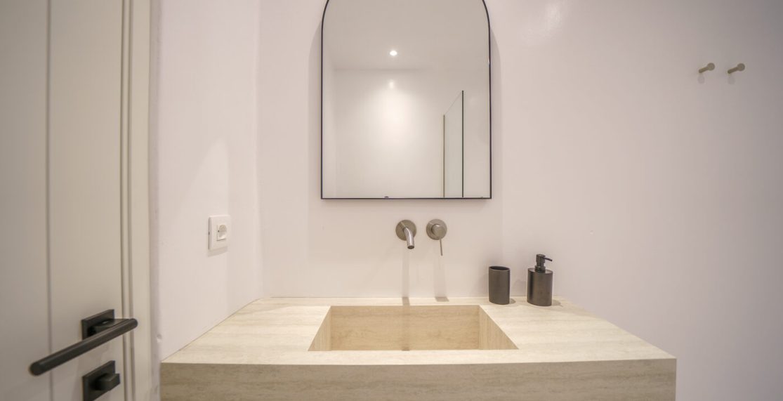 Villa Afrodite bathroom, Primadonna Villas Mykonos