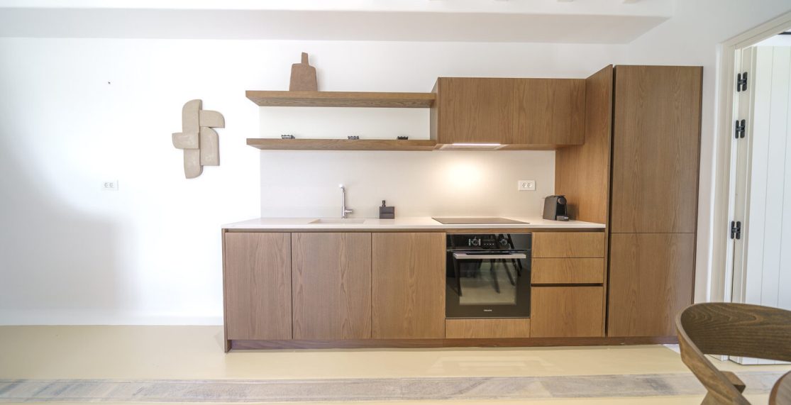 Villa Afrodite kitchen, Primadonna Villas Mykonos