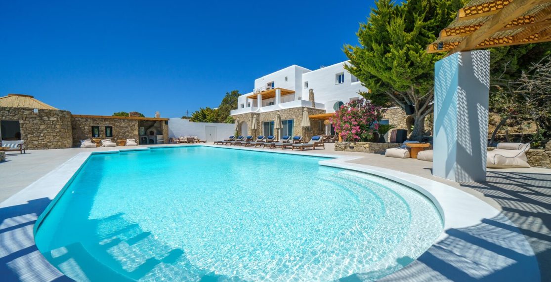 Villa Primadonna private pool, Primadonna Villas Mykonos