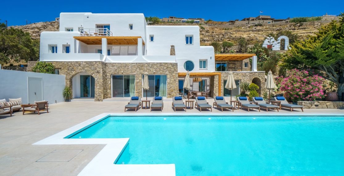 Villa Primadonna private pool, Primadonna Villas Mykonos